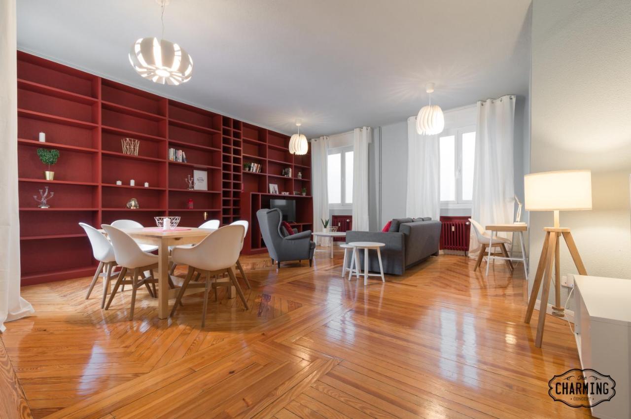 Charming Gran Via Center Apartment Madrid Luaran gambar