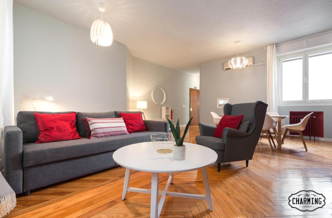 Charming Gran Via Center Apartment Madrid Luaran gambar