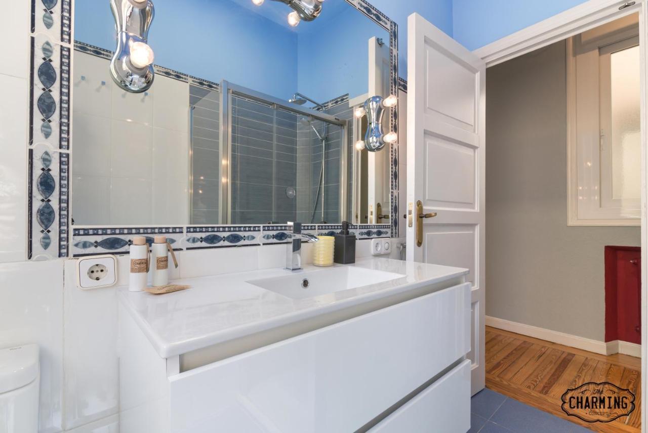 Charming Gran Via Center Apartment Madrid Luaran gambar